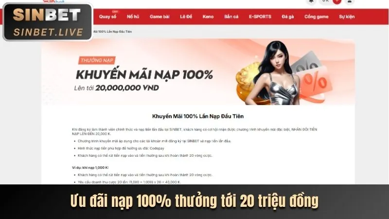 Biểu ngữ khuyến mãi chào mừng thành viên mới cá cược thể thao